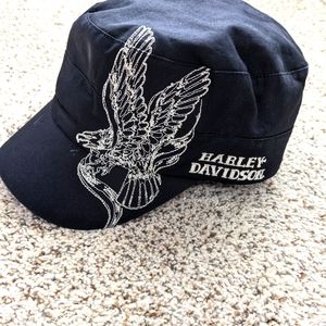 Harley Davidson Women's Black Hat Like New